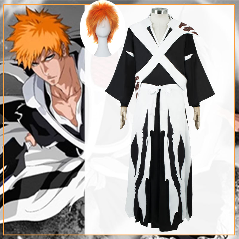 Anime Bleach Kurosaki Ichigo C – Men'S Kimono Accessories Bewertung und Preis