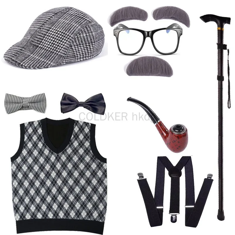 Halloween-Festival Alter Mann  – Men'S Accessories In The 1920S Bewertung und Preis