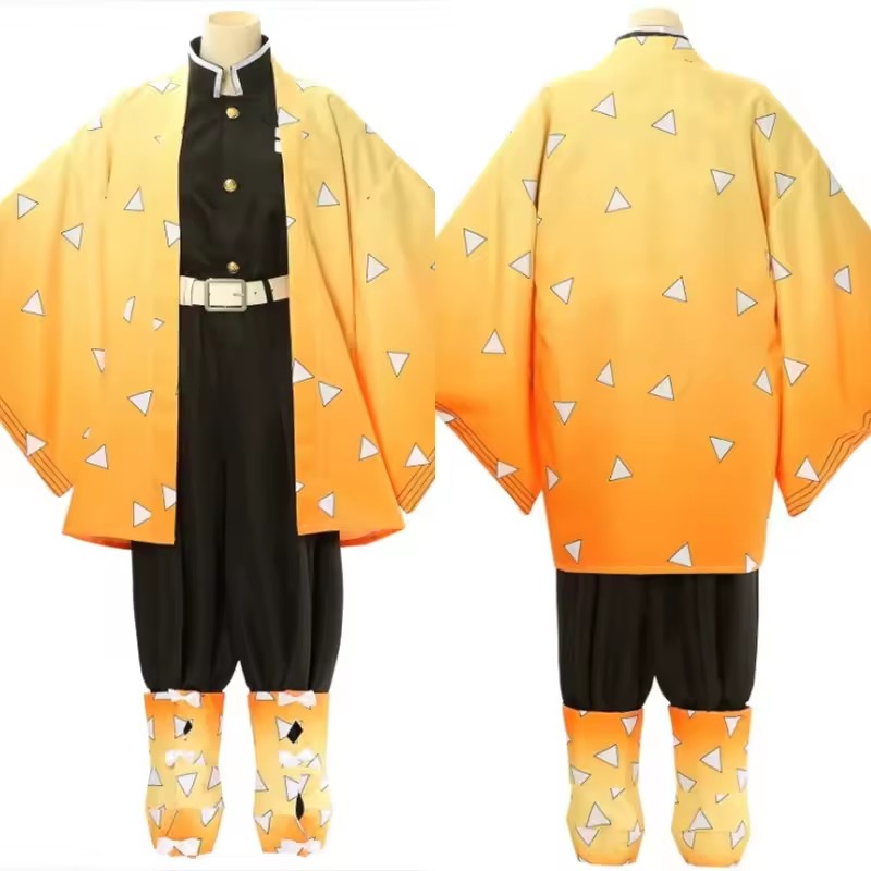 Anime Agatsuma Zenitsu Cosplay – Men'S Kimono Accessories Bewertung und Preis