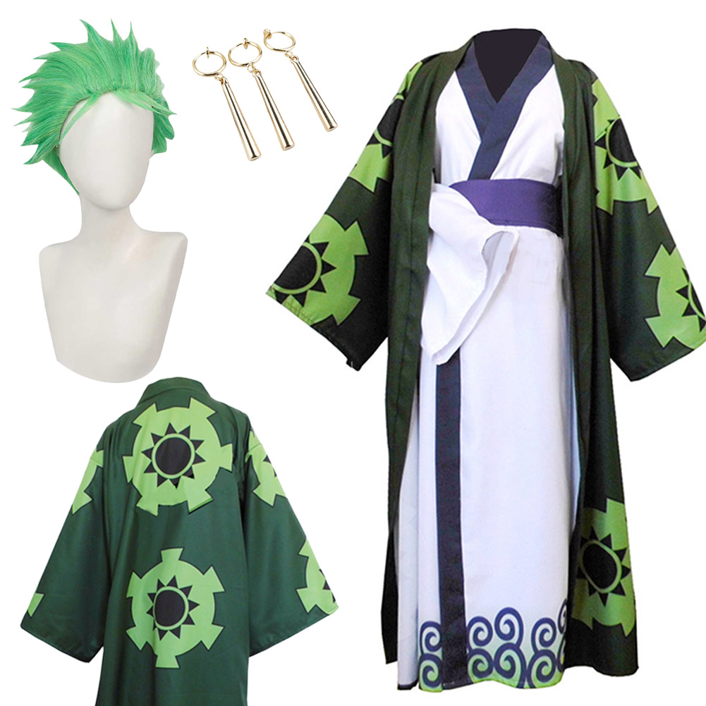 Wano Country Roronoa Of Zoro C – Men'S Kimono Accessories Bewertung und Preis