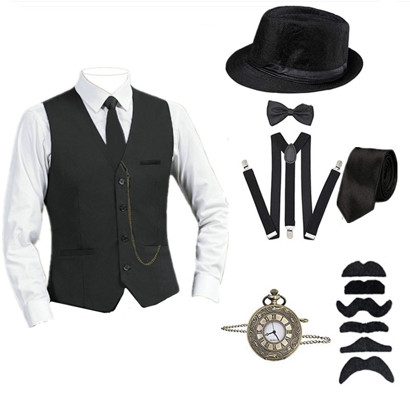 Halloween 1920er Jahre Herrenk – Men'S Accessories In The 1920S Bewertung und Preis