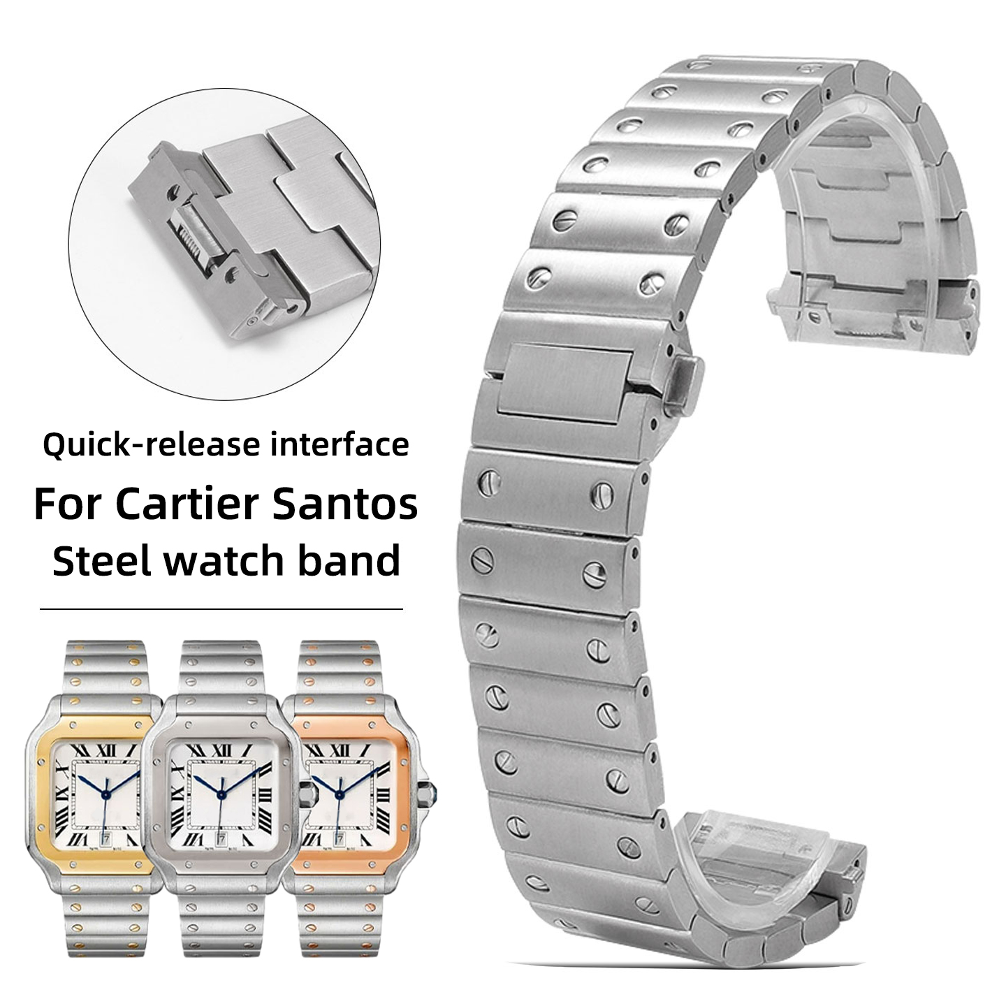 21mm Edelstahlarmband für Cart – Men'S Accessories Cartier Bewertung und Preis