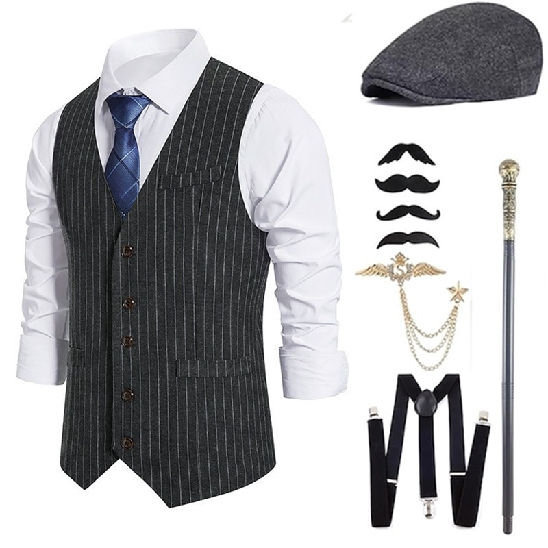 Herren-Gangster-Kostüm und Zub – Men'S Accessories In The 1920S Bewertung und Preis