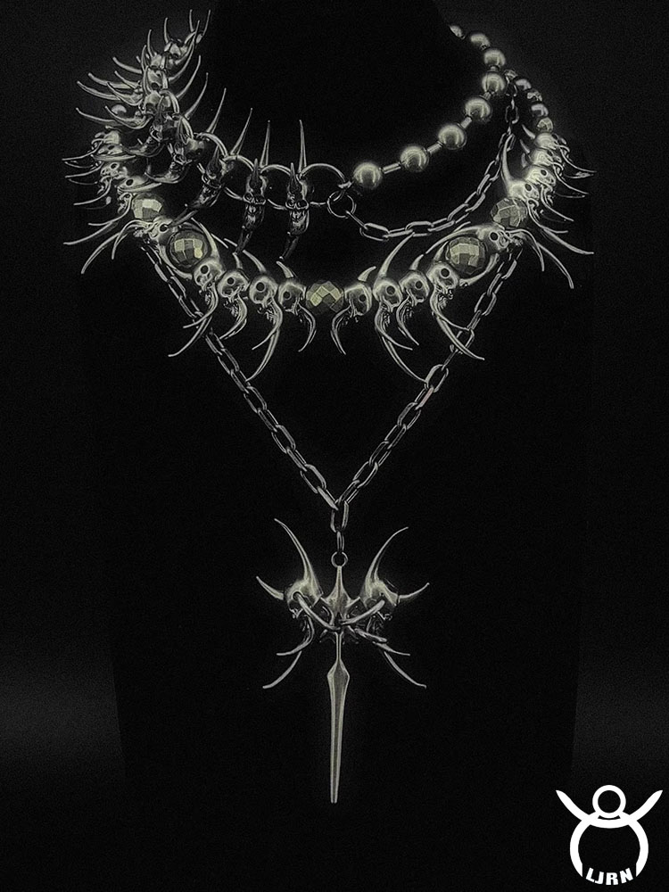 2025, neue Punk-Halskette, sil – Men Accessories Neck Chain Bewertung und Preis
