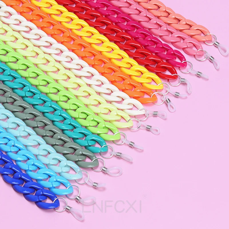JNPCXI Mode Acryl Sonnenbrille – Men Accessories Neck Chain Bewertung und Preis