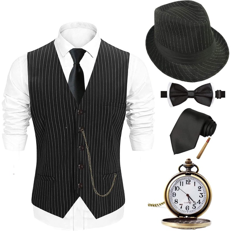 Halloween 1920er Jahre Herrenk – Men'S Accessories In The 1920S Bewertung und Preis